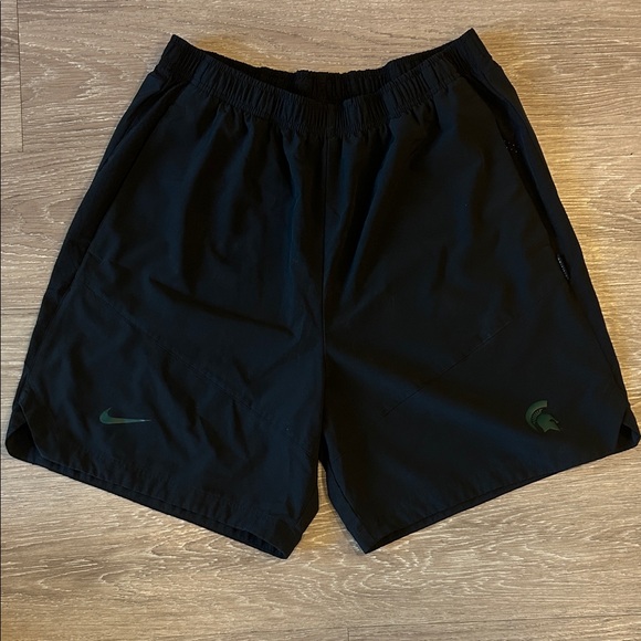 Nike Michigan state Spartans Men's Black Athletic Shorts XL - Picture 1 of 5